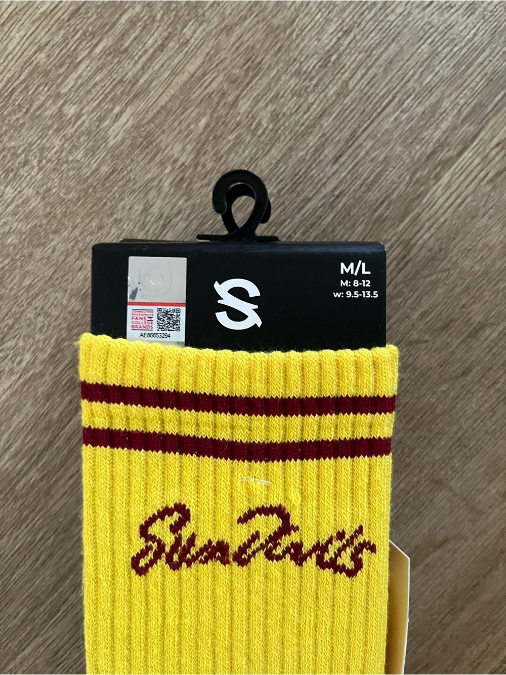 Strideline Arizona State University ASU Premier Crew Socks Sun Devils